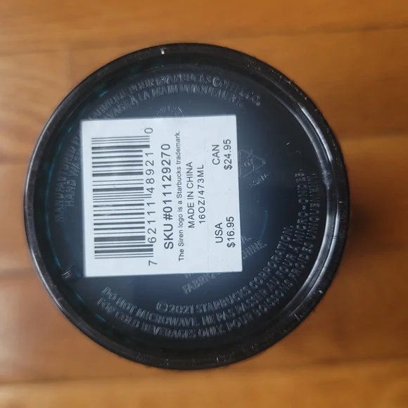 2021 Starbucks Studded Jeweled Holiday Tumbler Green 16oz Cup New - Picture 3 of 3